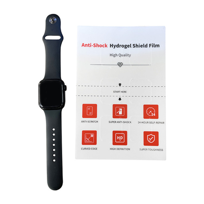 Película móvil de la protección del trazador de gráfico del cortador del protector de la pantalla de la película del hidrogel de Smartwatch