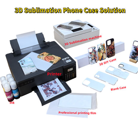 Máquina de impresión por transferencia al vacío para impresión de carcasas de teléfono 3D para PC PBT