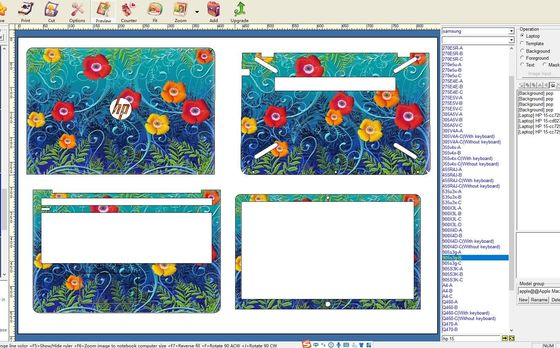 Máquina de fabricación de piel portátil diseñada para personal y profesional Diy con paquete de materiales completo y soporte de software