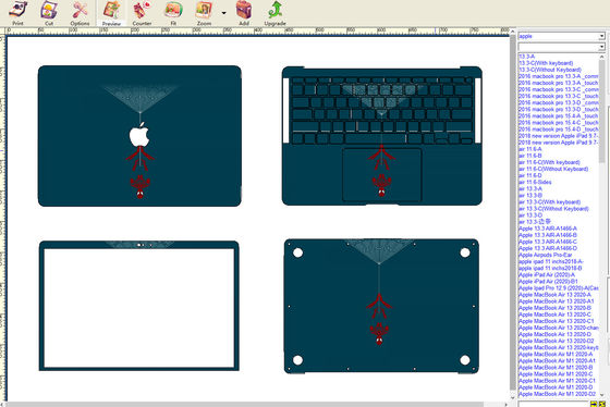 Máquina de fabricación de piel portátil diseñada para personal y profesional Diy con paquete de materiales completo y soporte de software