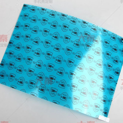 Materias primas de cristal moderadas nano del protector de pantalla de la parte posterior del teléfono móvil de 6H 9H
