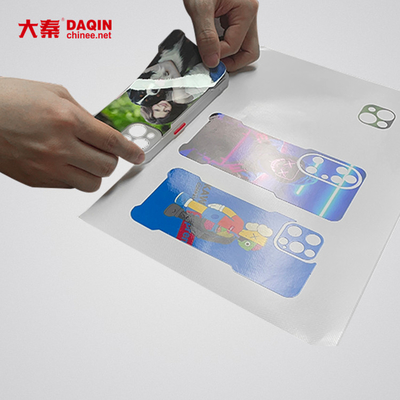 Laminadora de la máquina para hacer pieles de portátiles con protector de vidrio móvil Software Daqin