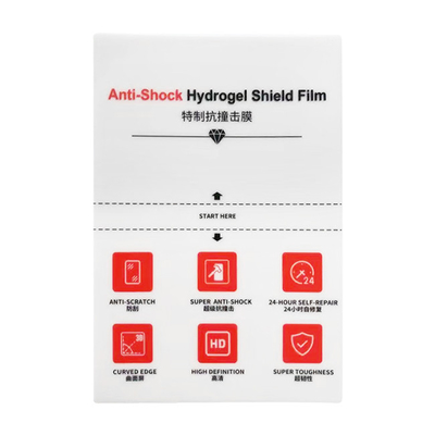 Protector de pantalla de membrana de hidrogel de película suave de hidrogel antichoque