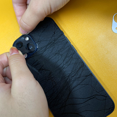 Fabricante cortado con tintas de la etiqueta engomada de la cortadora del laser del protector de la pantalla de Daqin 30W