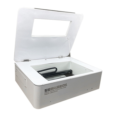 Máquina de cristal móvil Daqin del cortador del protector de la pantalla 40w del laser del CO2
