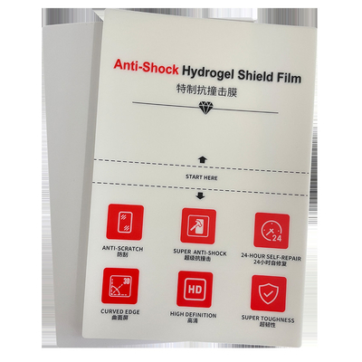 Máquina móvil del diseño de la piel del protector de la pantalla de la película del hidrogel de la parte posterior TPU del teléfono celular