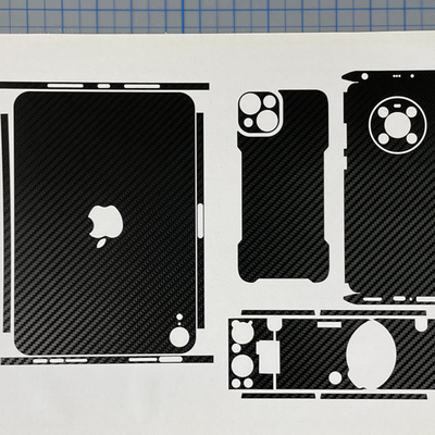 Protector trasero de la película de la etiqueta engomada del ODM 3M para Iphone X