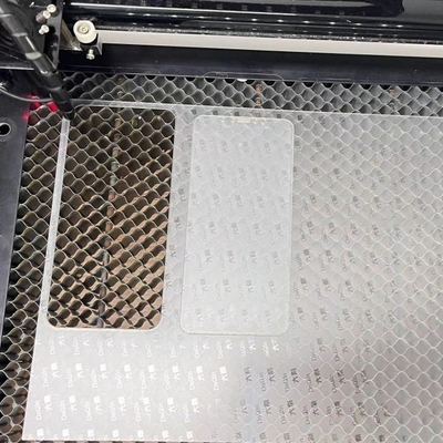 OEM móvil de la cortadora del laser del protector de la pantalla de Daqin C02
