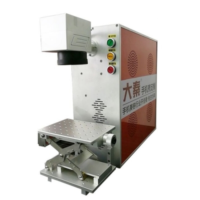 Máquina del grabador del cortador del laser de la fibra del acero inoxidable del OEM para el caso de la PC
