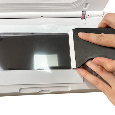 Vacío elegante que enlaza el protector de curado ultravioleta de la pantalla para el vidrio suave