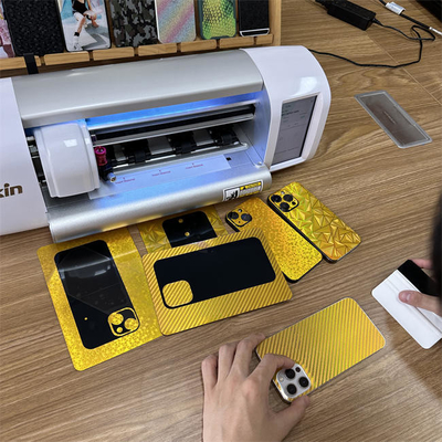 Cortadora portátil del protector de la pantalla del hidrogel con software móvil del diseño de la piel