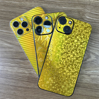 Etiqueta engomada profesional del oro del teléfono móvil que hace la máquina para el negocio de la etiqueta engomada