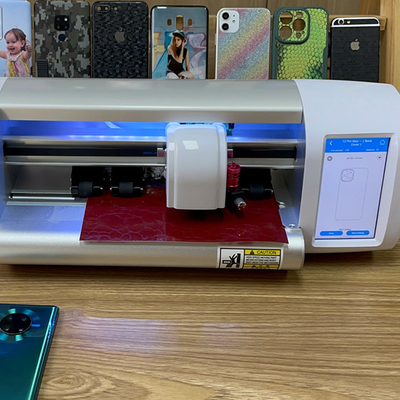 el cortador antichoque del protector de la pantalla 3d cubre la máquina para cortar la película del hidrogel