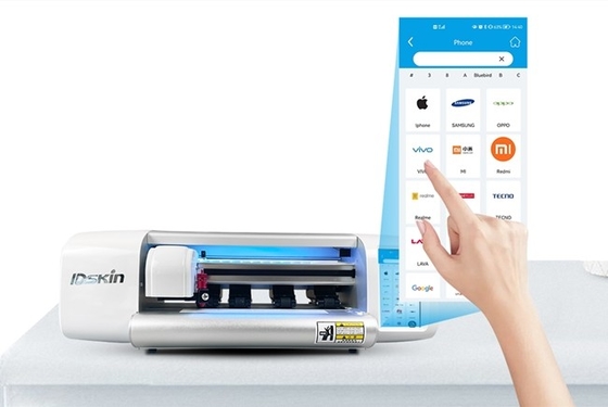 Máquina de corte de pegatinas móviles Plotter Protector de pantalla de teléfono Tpu Film de hidrogel pegatinas y pieles Película para piel de Iphone