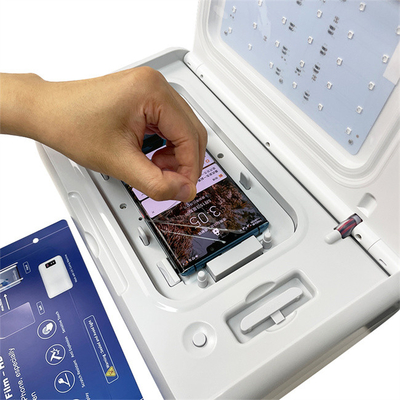 Máquina de desinfectante para teléfonos inteligentes con más de 30 lámparas