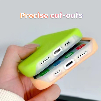 Funda de silicona para teléfono celular Jelly Liquid amigable con la piel con forro de microfibra suave para Iphone 15 Pro