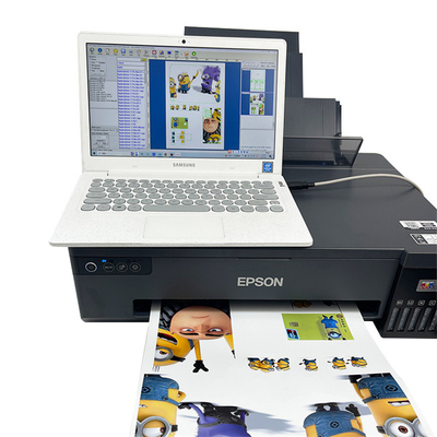 IDskin Máquina de impresión y corte de etiquetas personalizadas con software de diseño