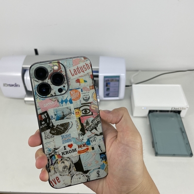 Impresora de pegatinas para teléfonos móviles de película de hidrogel Sublimación de colorantes