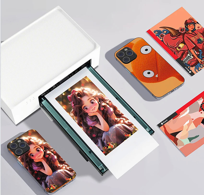 3 Sublimación de colorantes de color para teléfonos móviles Impresora de piel para teléfonos celulares