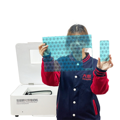 Película de protección de pantalla de vidrio templado protector de pantalla inteligente cortador láser máquina de corte para teléfono móvil