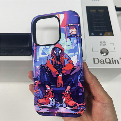 DAQIN Retail Nuevo original de la prensa térmica 3D de sublimación máquina de vacío para el caso del teléfono