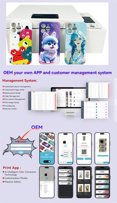 Máquina de sublimación para carcasas de teléfono, mini impresora de carcasas de teléfono