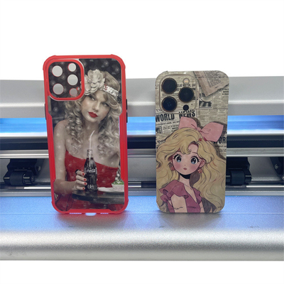 Fabrica OEM hacer teléfono móvil Tpu Protector de la piel de la espalda 3M cortador de película protector de pantalla máquina de corte para la película de hidrogel