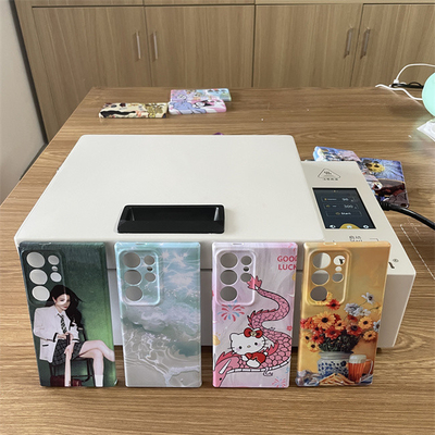 Nuevo diseño personalizado A4 película 3D sublimación vacío prensa de calor transferencia recubierto impresión funda de teléfono DIY pequeñas máquinas