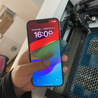 Daqin Mobile Phone 3D Protector de pantalla de vidrio templado Máquina de corte por láser con actualizaciones gratuitas de modelos