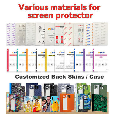 Daqin IDSKIN 2025 ZERO+ Venta caliente Protector de pantalla móvil Máquina de corte TPU Hidrogel Material de PC Protector de teléfono DIY
