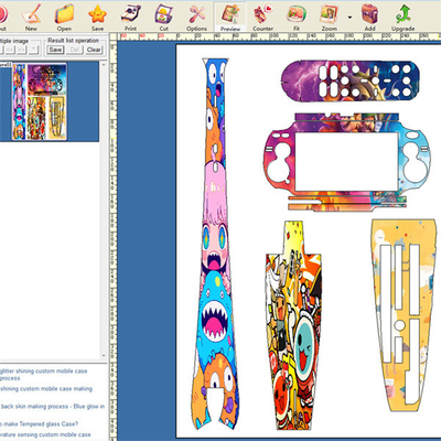 Daqin Laptop Skin Making Machine y Laptop Skin Design Software Cutting Machine para pieles personalizadas de computadoras portátiles
