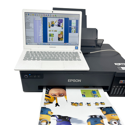 Máquina de fabricación de pegatinas personalizadas para computadoras portátiles Impresora y cortadora de piel para computadoras portátiles con software