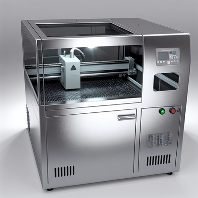 Máquina de grabado láser de protector de pantalla personalizable con refrigeración por agua circulante