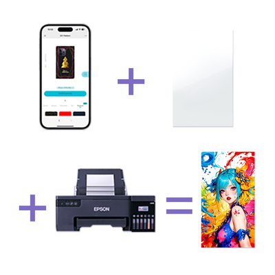 Equipo de sublimación para carcasas de teléfono Interfaz fácil de usar para personalización DIY
