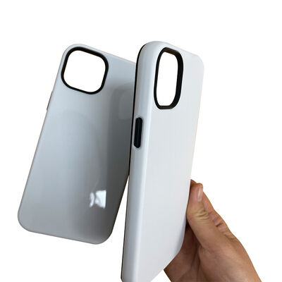 Casilla de teléfono en blanco para la máquina de transferencia de calor por sublimación 3D