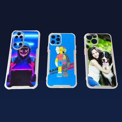 Máquina de impresión de portadas en línea para fundas móviles personalizadas por sublimación 3d