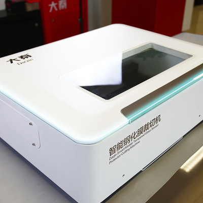 Máquina que corta con tintas moderada nana del protector de cristal de la pantalla del laser del CO2 para el móvil
