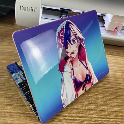 Piel personal del ordenador portátil de DIY A3 que hace la máquina para el protector de pantalla móvil