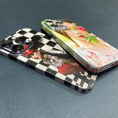 Daqin personalizó el tamaño de la máquina A3 del diseño del protector de la pantalla del cortador de la piel del móvil 3D