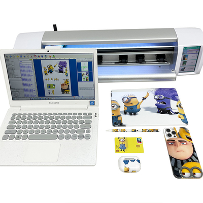 Daqin Laptop Skin Making Machine y Laptop Skin Design Software Cutting Machine para pieles personalizadas de computadoras portátiles