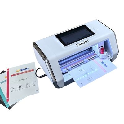 Cortador de protectores de pantalla que admite múltiples tipos de películas y base de datos de dispositivos actualizada en tiempo real para la producción de protectores personalizados