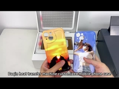 Rango de temperatura 0-399C Máquina de prensa térmica de sublimación 3D para impresión de fundas de teléfono